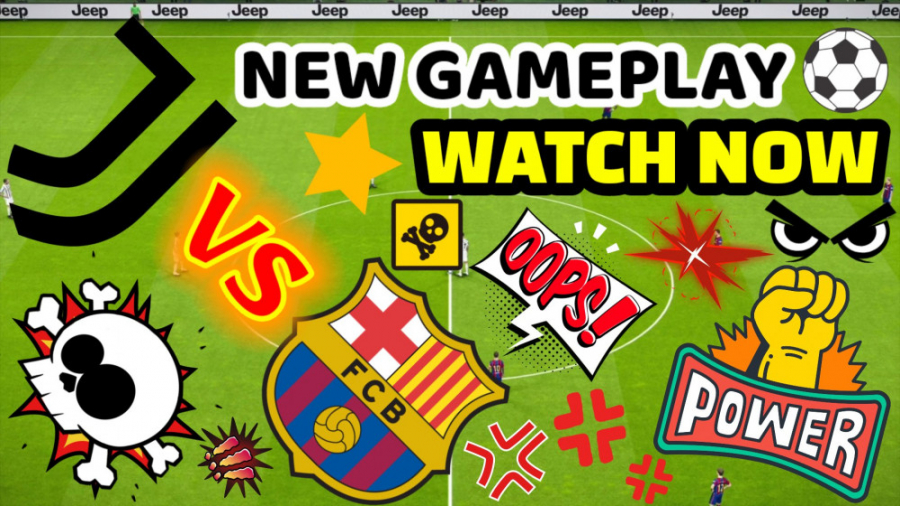 گیم پلی PES 21 (یوونتوس VS بار...