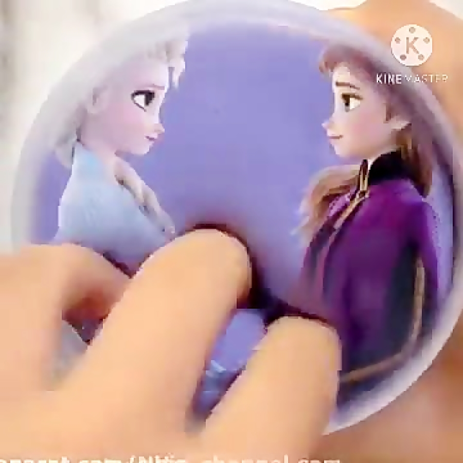 اسلایم فتوشاپ السا و آنا در خو...