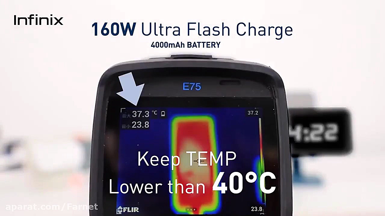 گوشی مفهومی Infinix با شارژ ۱۶...