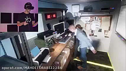 بازی ترسناک اریا کیوکسر با vr