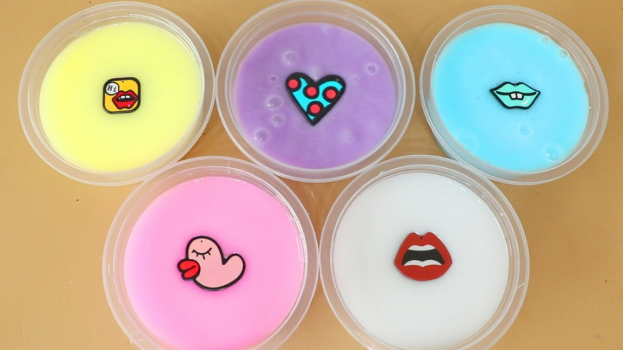 5 دقیقه مخلوط اسلایم