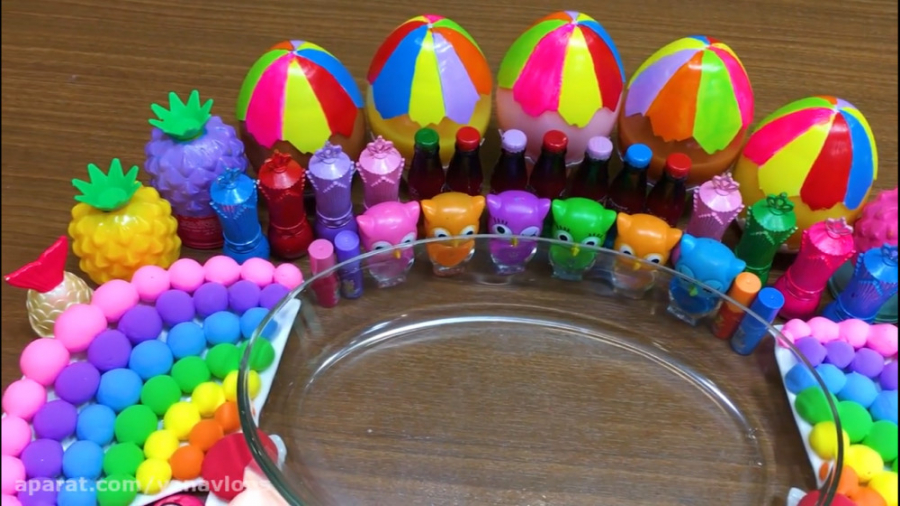 میکاپ اسلایم مخلوط اسلایم آرای...