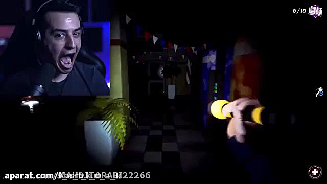 اریا کیوکسر بازی ترسناک با کوث...