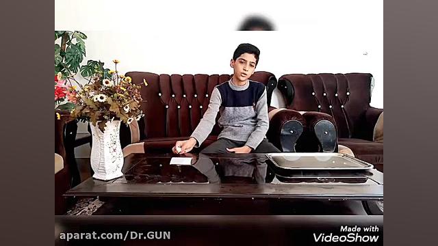 آزمایش حرکت قایق با مایع ظرفشو...