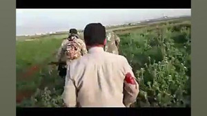 لحظه شهادت شهید مدافع حرم احمد...