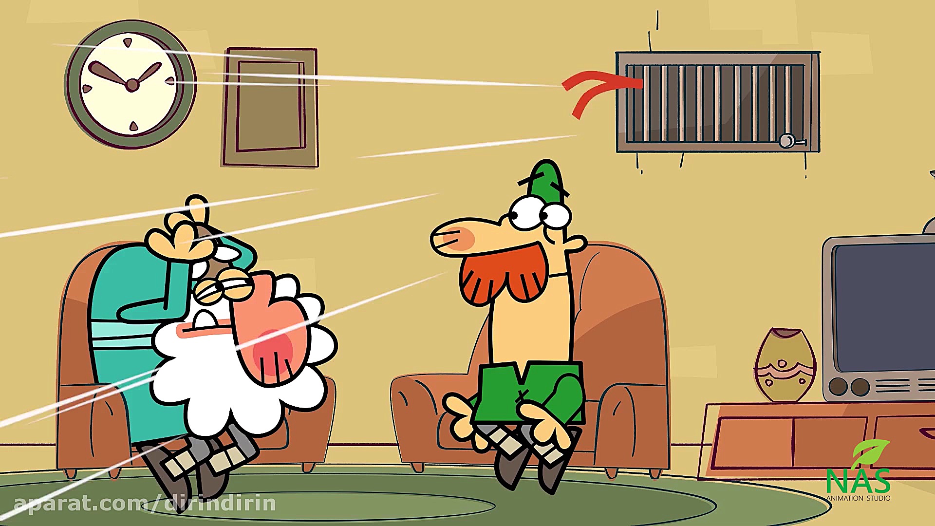 دیرین دیرین  تند باد