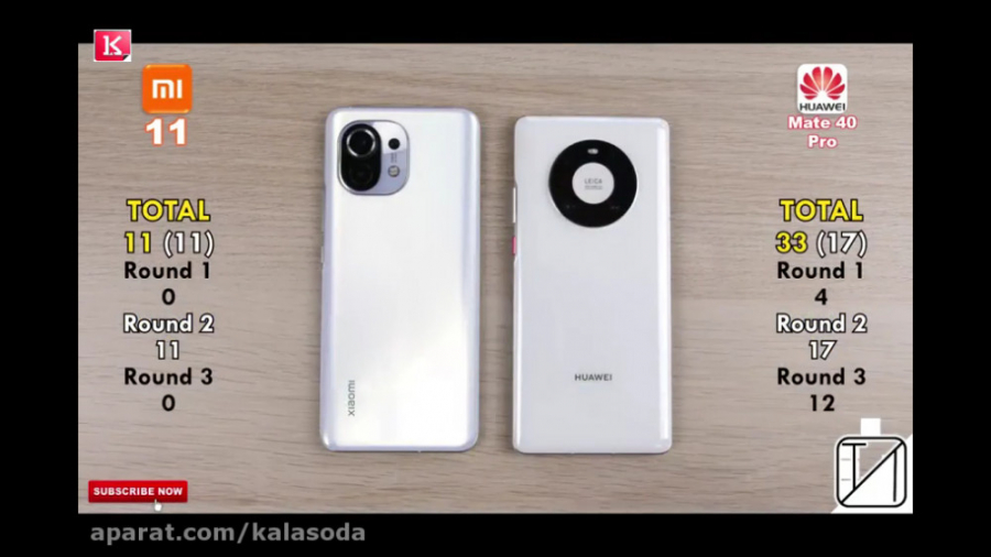 تست سرعت Mate 40 pro V.s Xiaom...