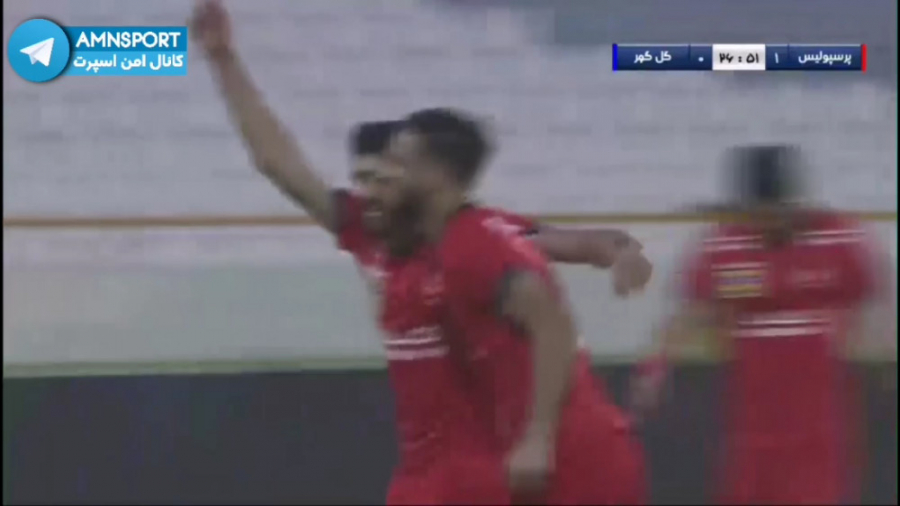 گل دوم پرسپولیس به گل گهر توسط...