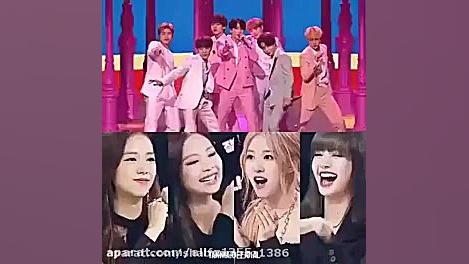 بلک پینک و بی تی اس