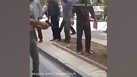 دعوا در خرم اباد با اسلحه