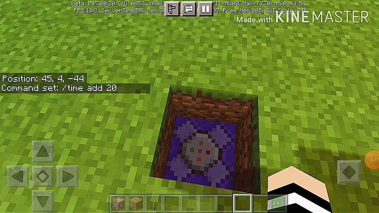 اموزش ساخت ماشین زمان در ماینک...