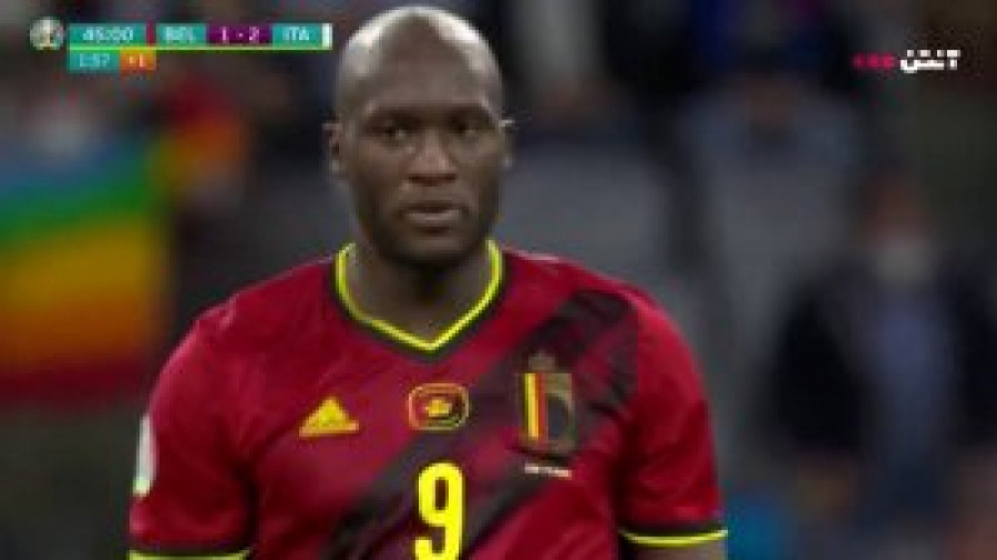 گل اول بلژیک به ایتالیا (لوکاک...