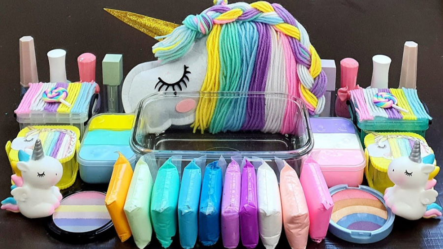 یونیکورن اسلایم اکلیلی آرایشی...