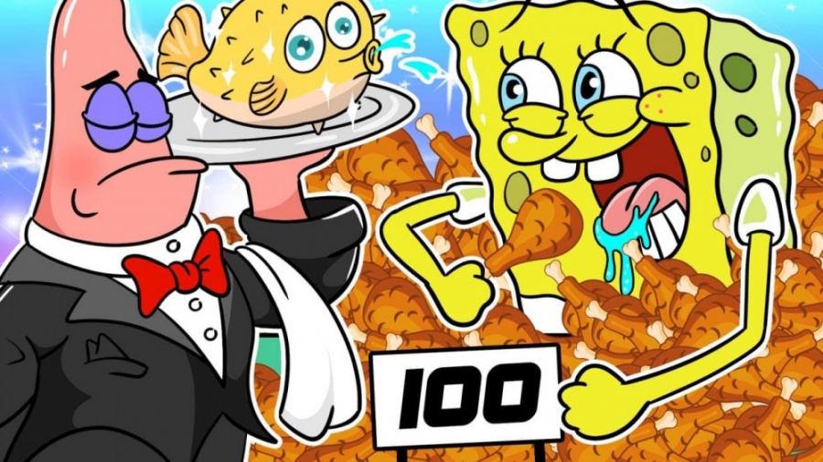 چالش باب اسفنجی و پاتریک گارسو...