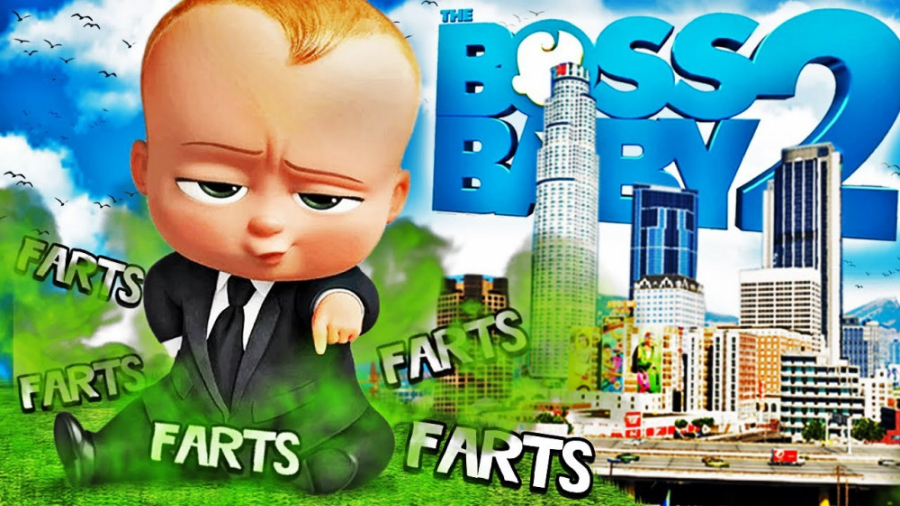 طنز BOSS BABY در بازی جی تی ای...