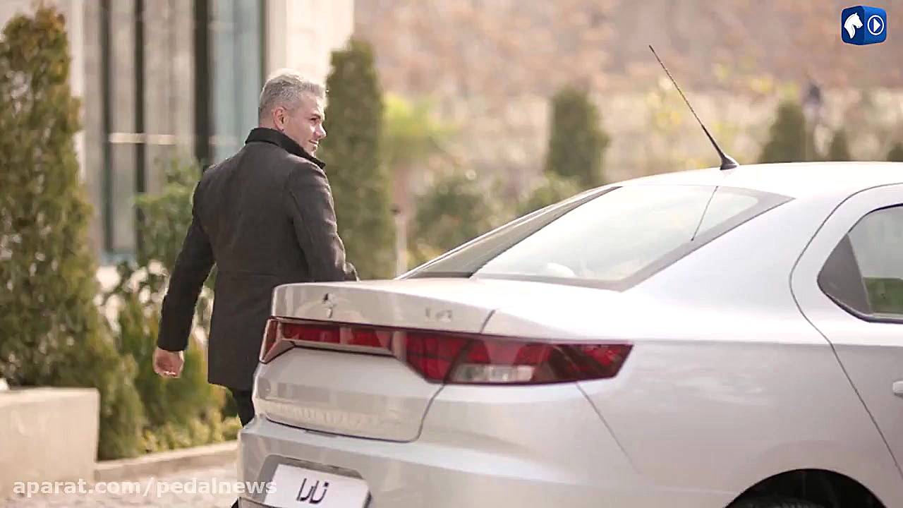 تست تصادف تارا ایران خودرو