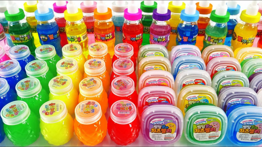 سرگرمی و بازی با اسلایم ^ ^ مخ...