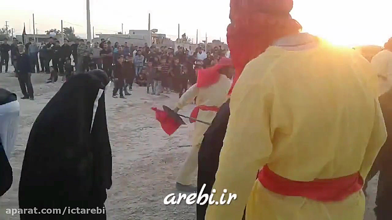 تعزیه روستای عربی اسارت اهل بی...