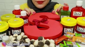 سوگند فود لواشک چالش غذا خوری...