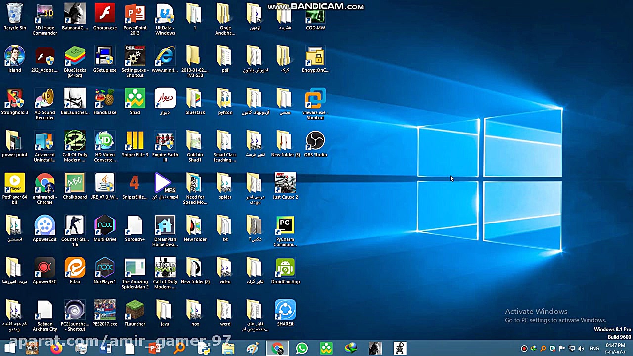 اموزش پدیدارکردن پسوندفایل ها...