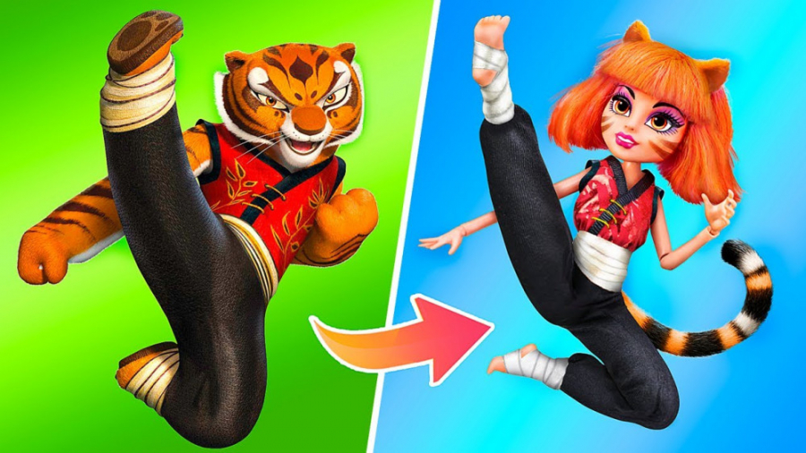 10 ایده ال و ال برای کونگ فو پ...