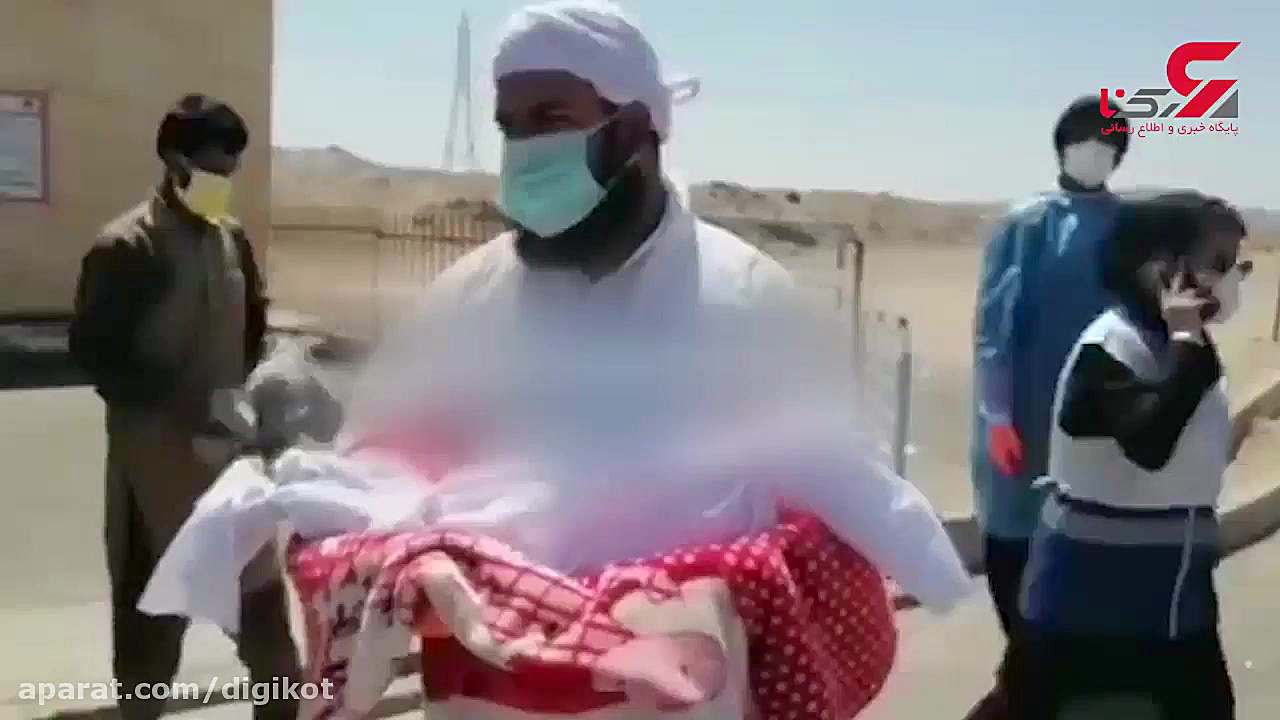 فیلم تلخ از مرگ نوزاد 2 ماه زا...