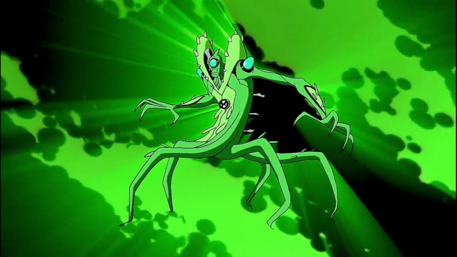 تبدیل بن۱۰ به موجود گیاه فضایی