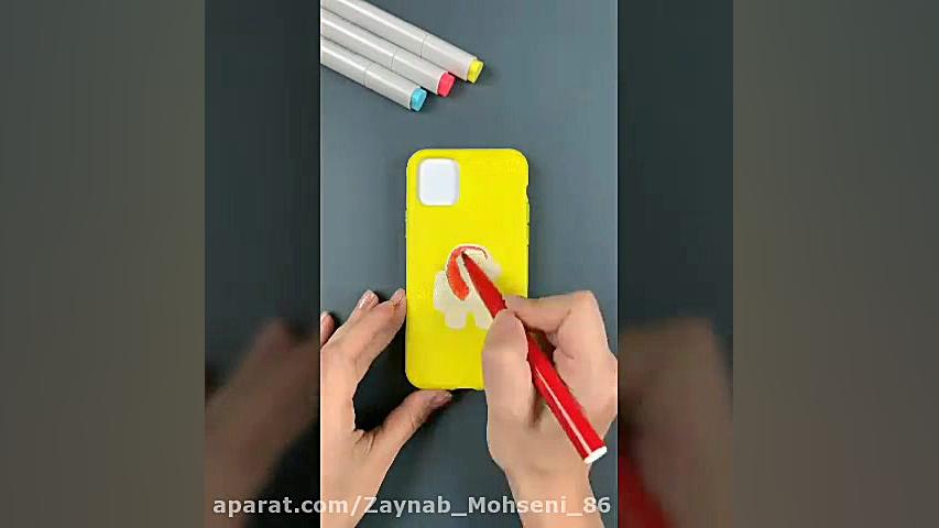 تزئین جلد تلفن همراه