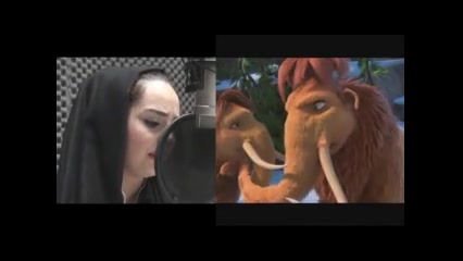 پشت صحنه دوبلاژ عصر یخبندان ۴...