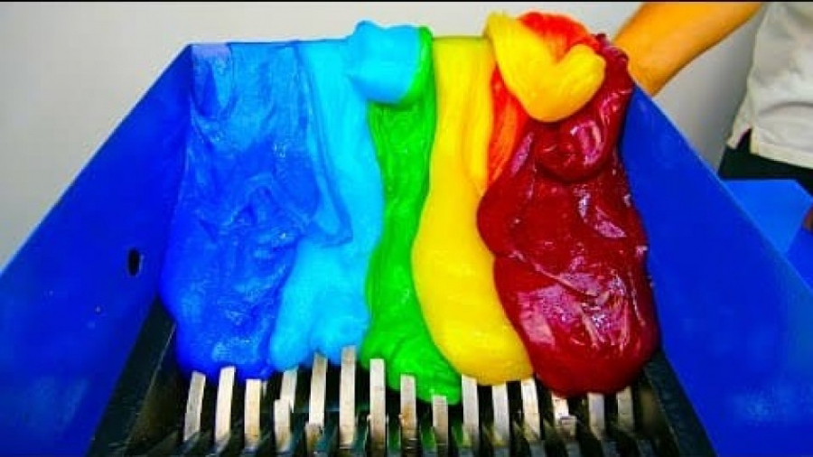 له کردن اسلایم و پاپت | چالش خ...