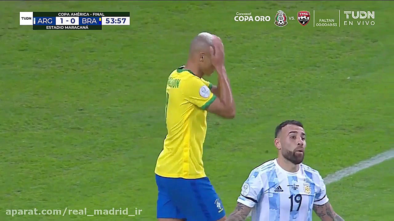 سوپر واکنش دروازه‌بان آرژانتین...