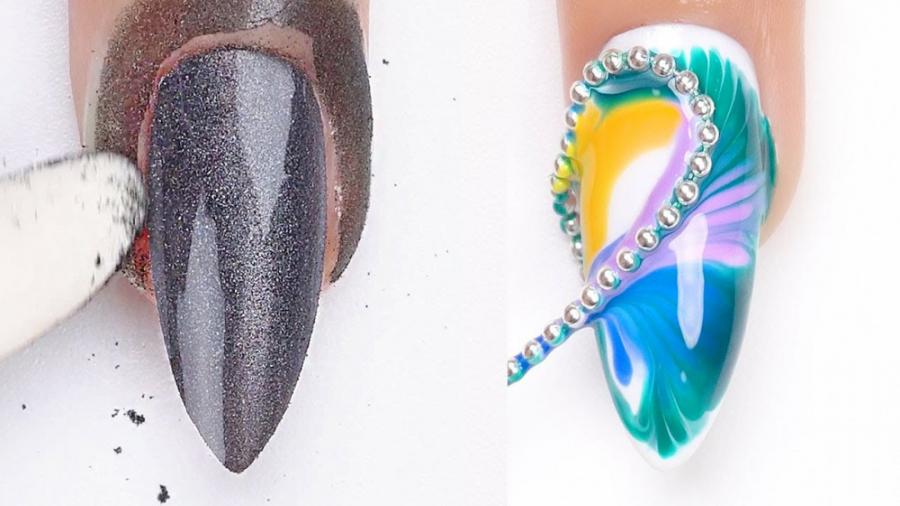 آموزش طراحی های خاص ناخن:: آمو...