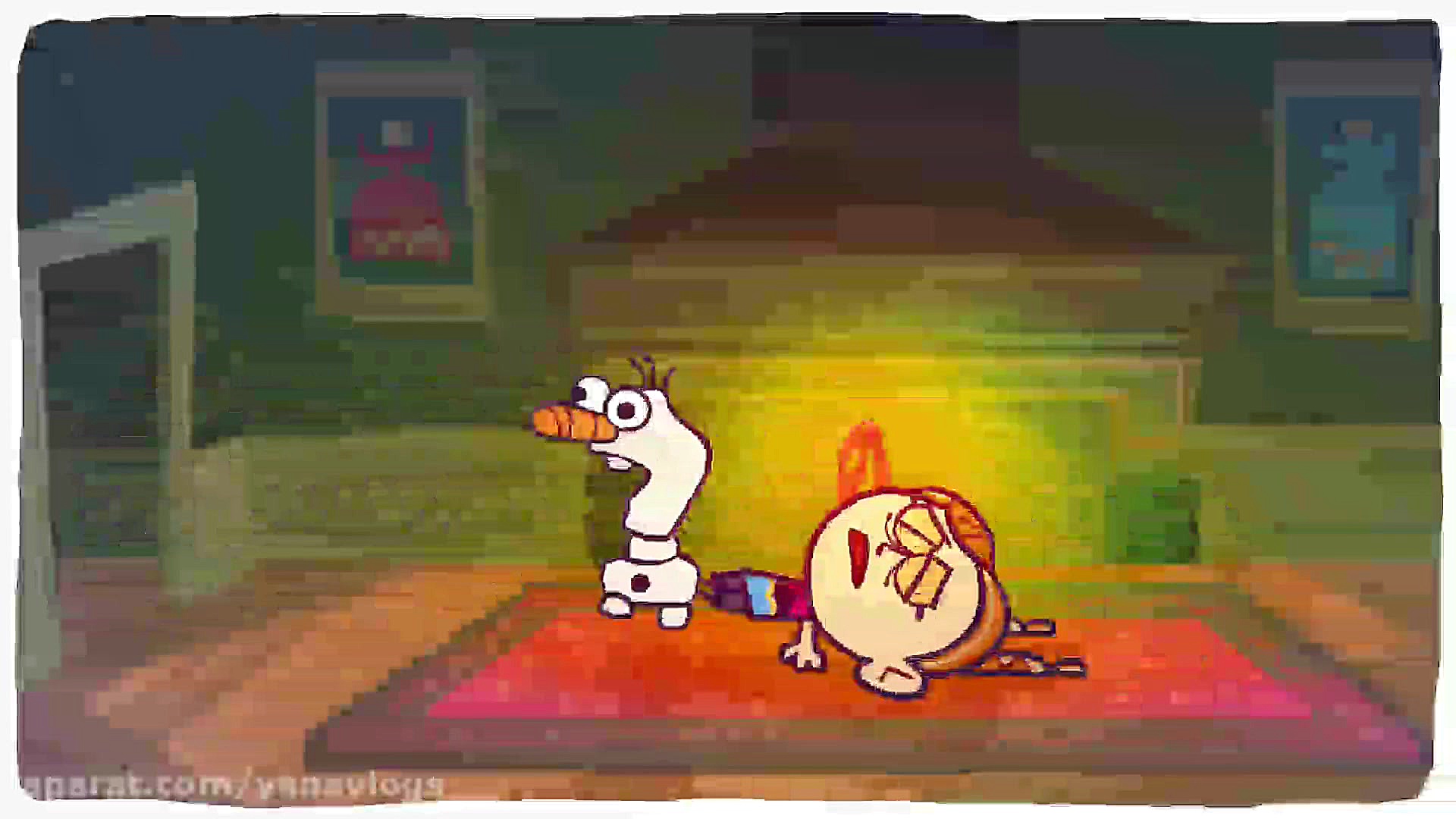 داستان کاریکاتوری فروزن ۱ دنبا...