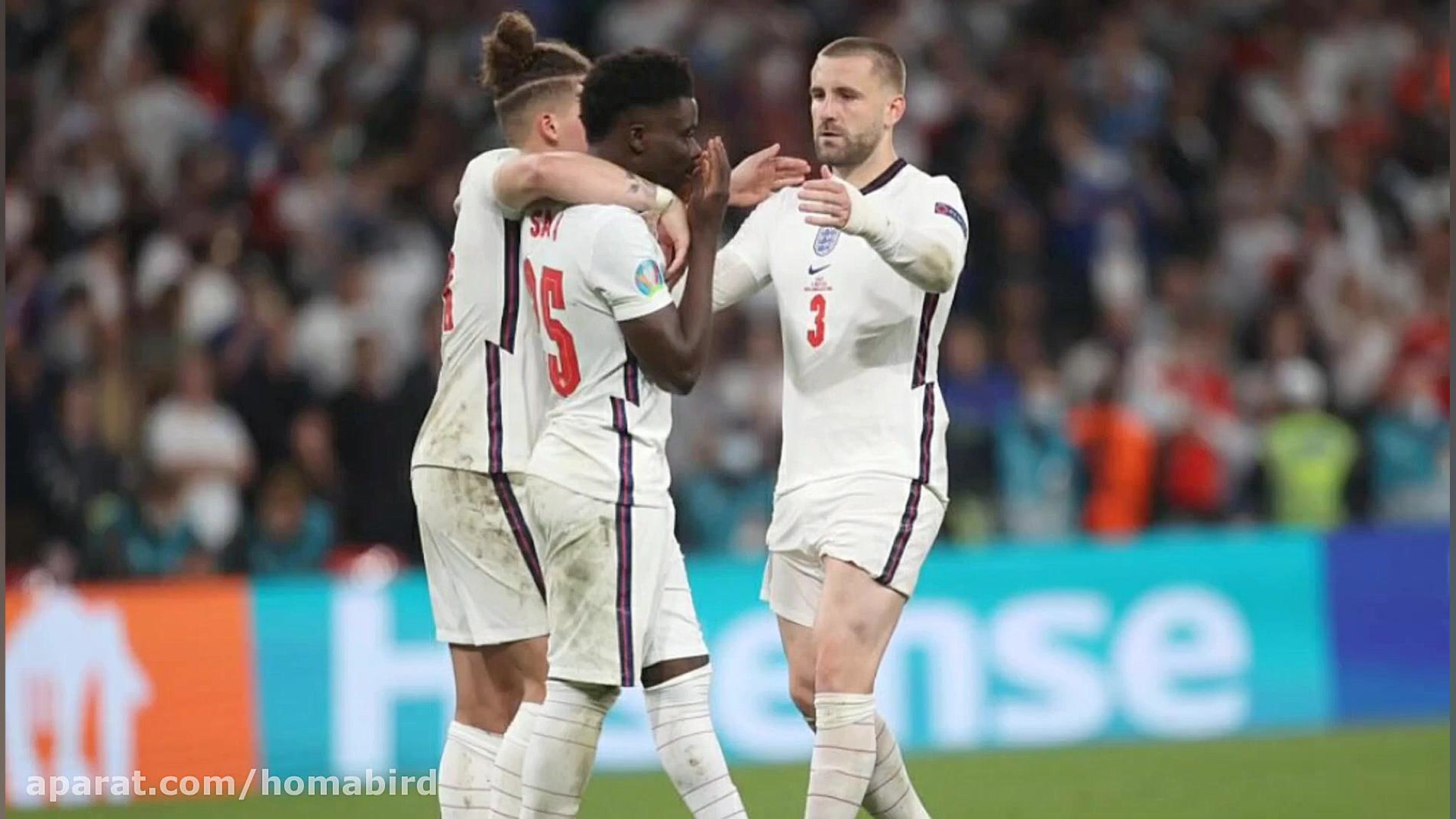 پنالتی های یورو 2020 انگلیس و...