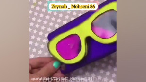 تزئین جلد تلفن همراه به شکل عی...