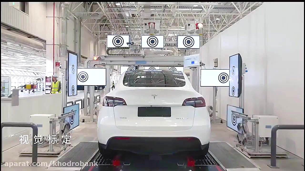 فرآیند ساخت تسلا در چین