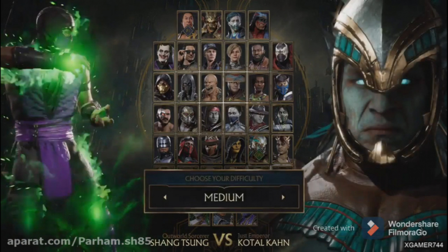 مبارزه شنگ سونگ و کوتال کان در...