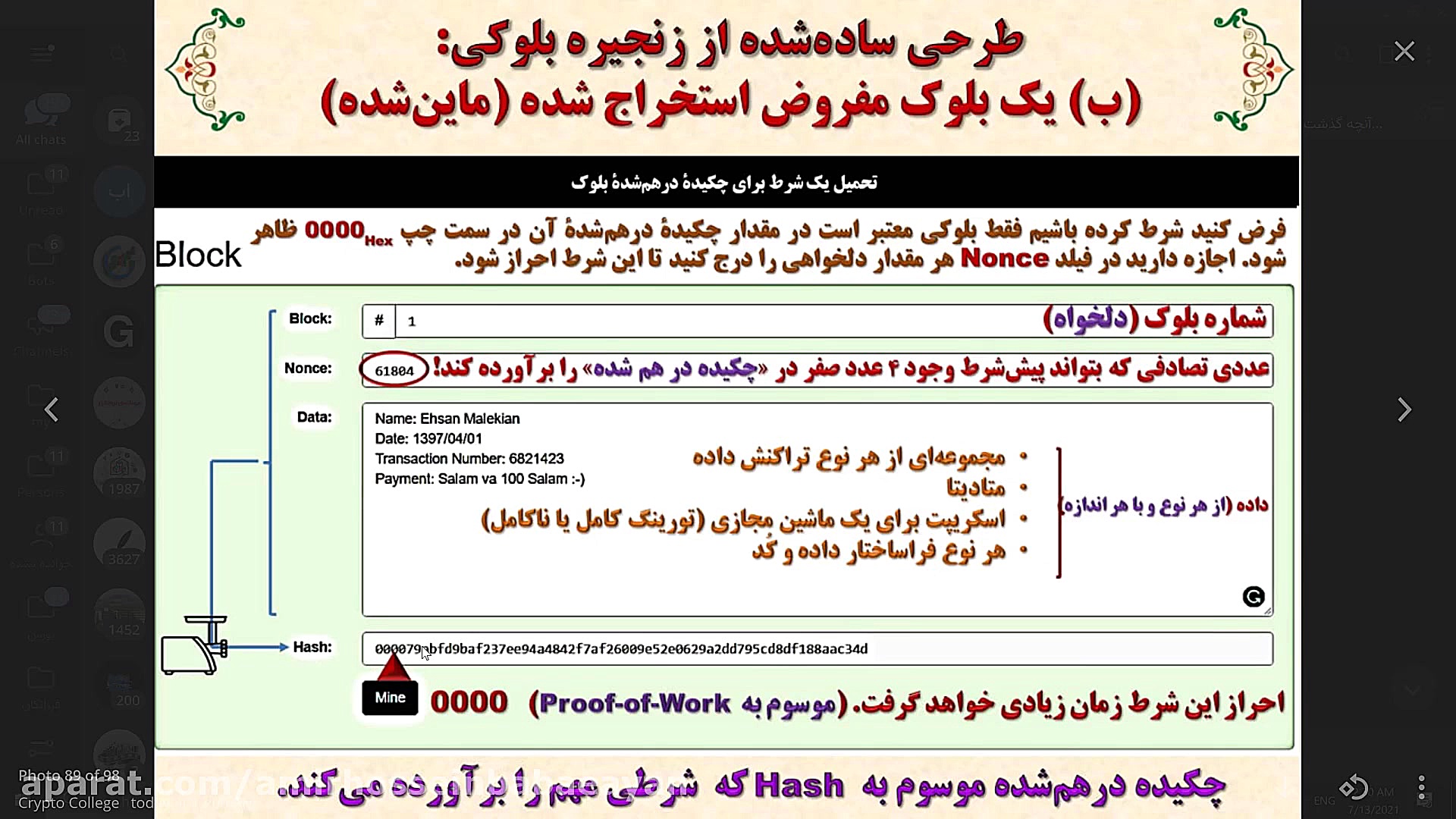 بلاکچین  قسمت اول