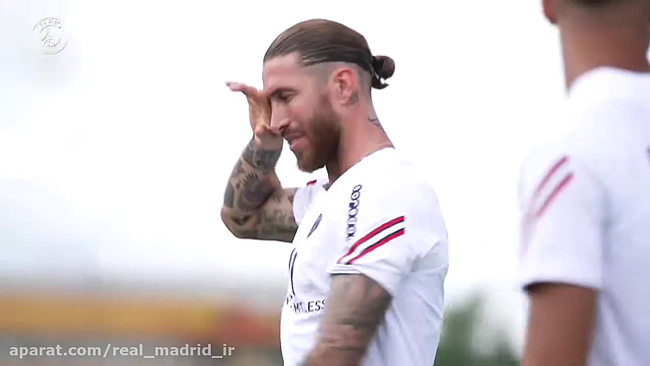 اولین تمرین راموس در پاریسن ژر...