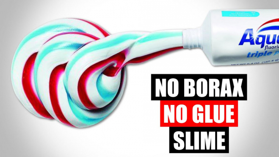 آموزش ساخت اسلایم با خمیردندان