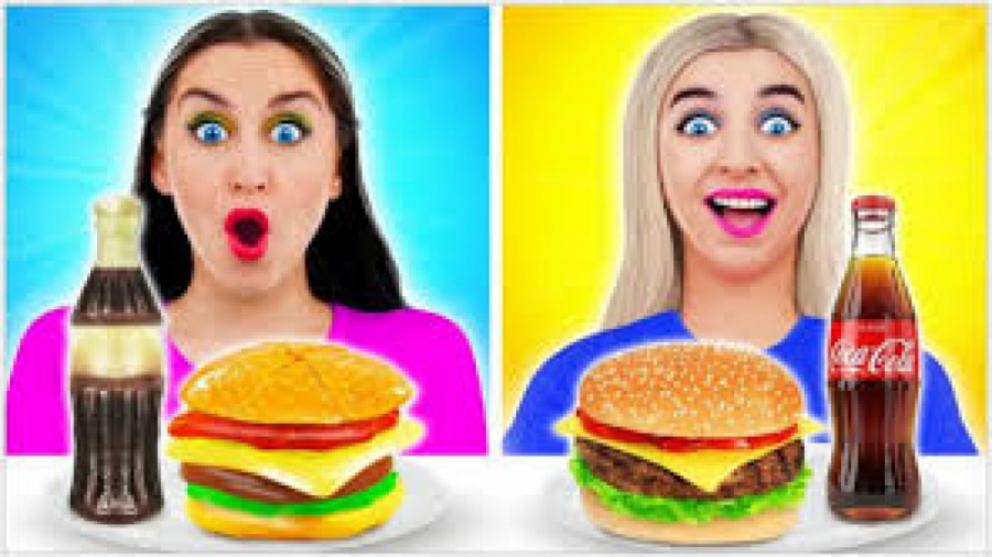 تفریحی و سرگرمی  چالش فست فود...