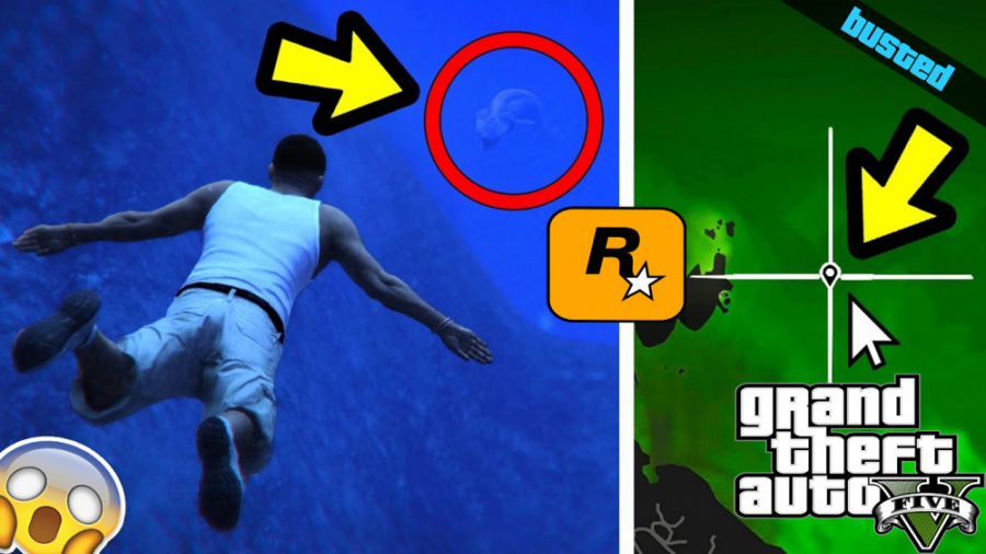 راز جدید GTA V (هیولای دریایی...