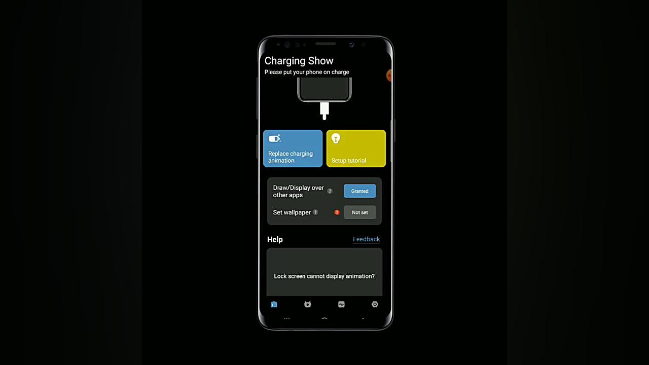 زیبا کردن انیمیشن شارژ گوشی