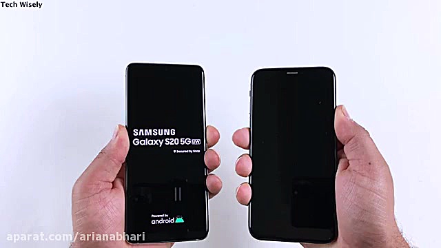 مقایسه آیفون ایکس اس با سامسون...