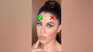 آموزش صحیح کانتور کردن صورت