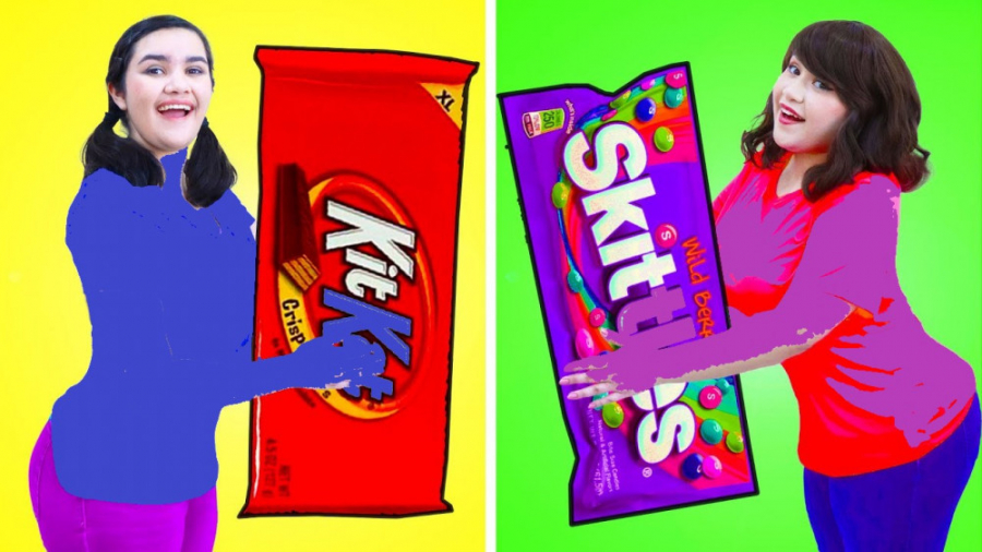 چالش خوراکیهای یواشکی در کلاس