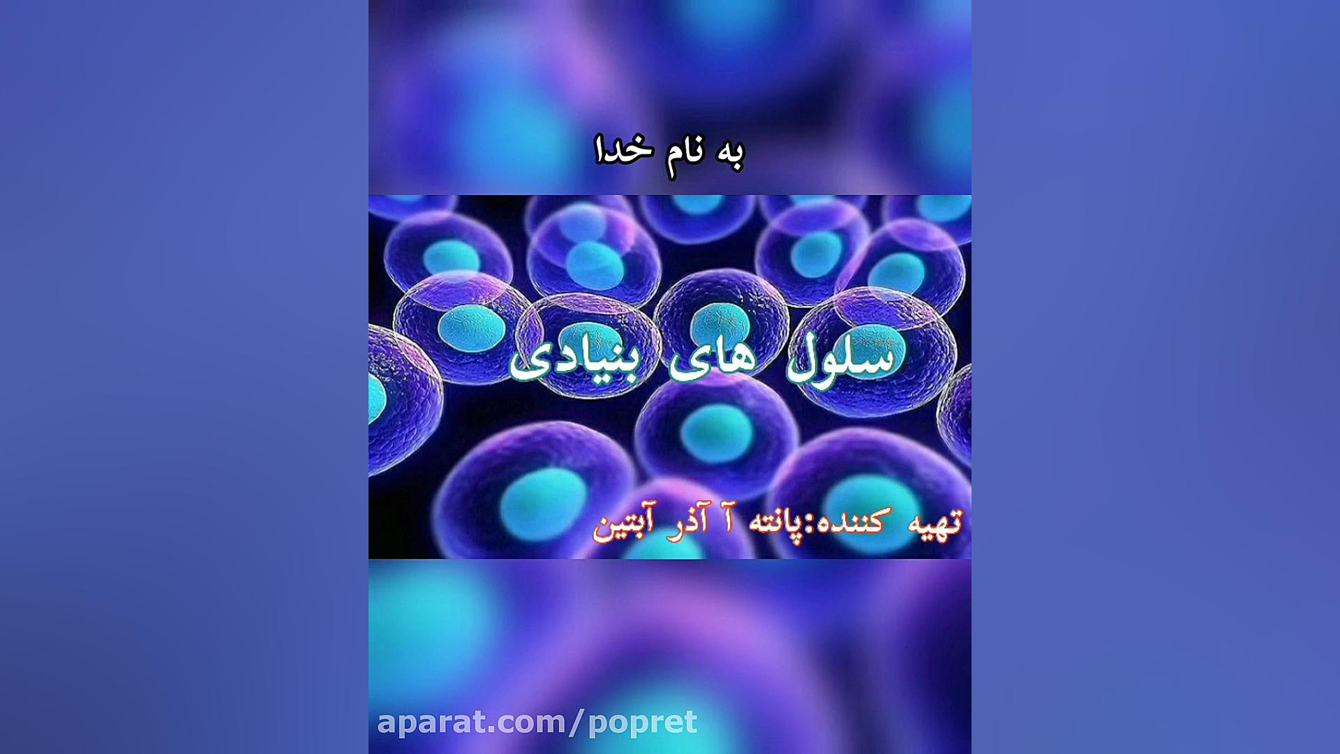 آموزش سلول های بنیادی