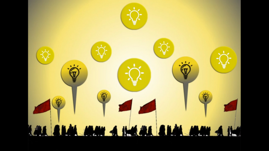 موشن گرافیک توضیح فرایند رویدا...