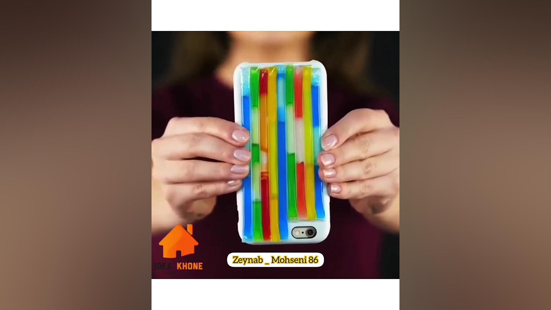 تزئین جلد تلفن همراه