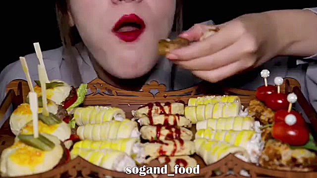 چالش اسمر جدید سوگند فود خوردن...